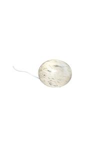 GLOBUS Bordslampa 13cm vitmelerad