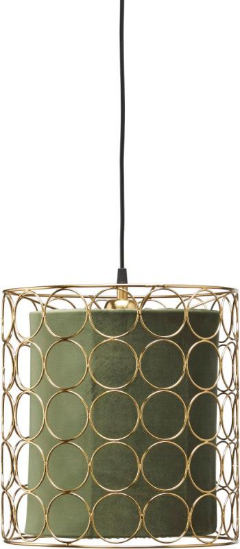 RING Taklampa 30cm Guld/Grön