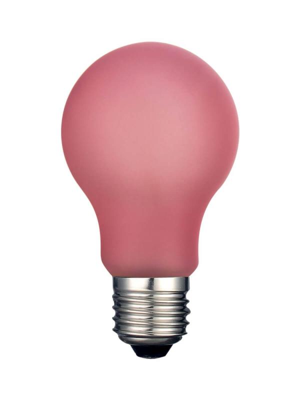 E27 Normal Dimbar Party 2.5WW 150lm Rosa LED-Lampa