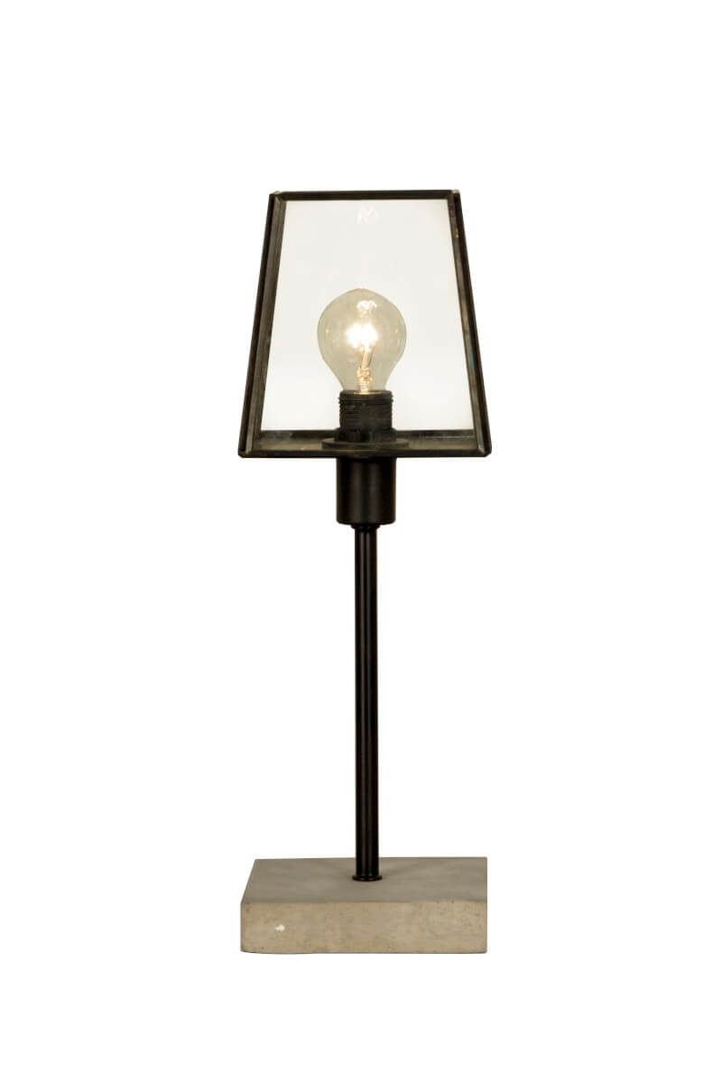 DIPLOMAT Bordslampa 35,5cm Svart/Grå