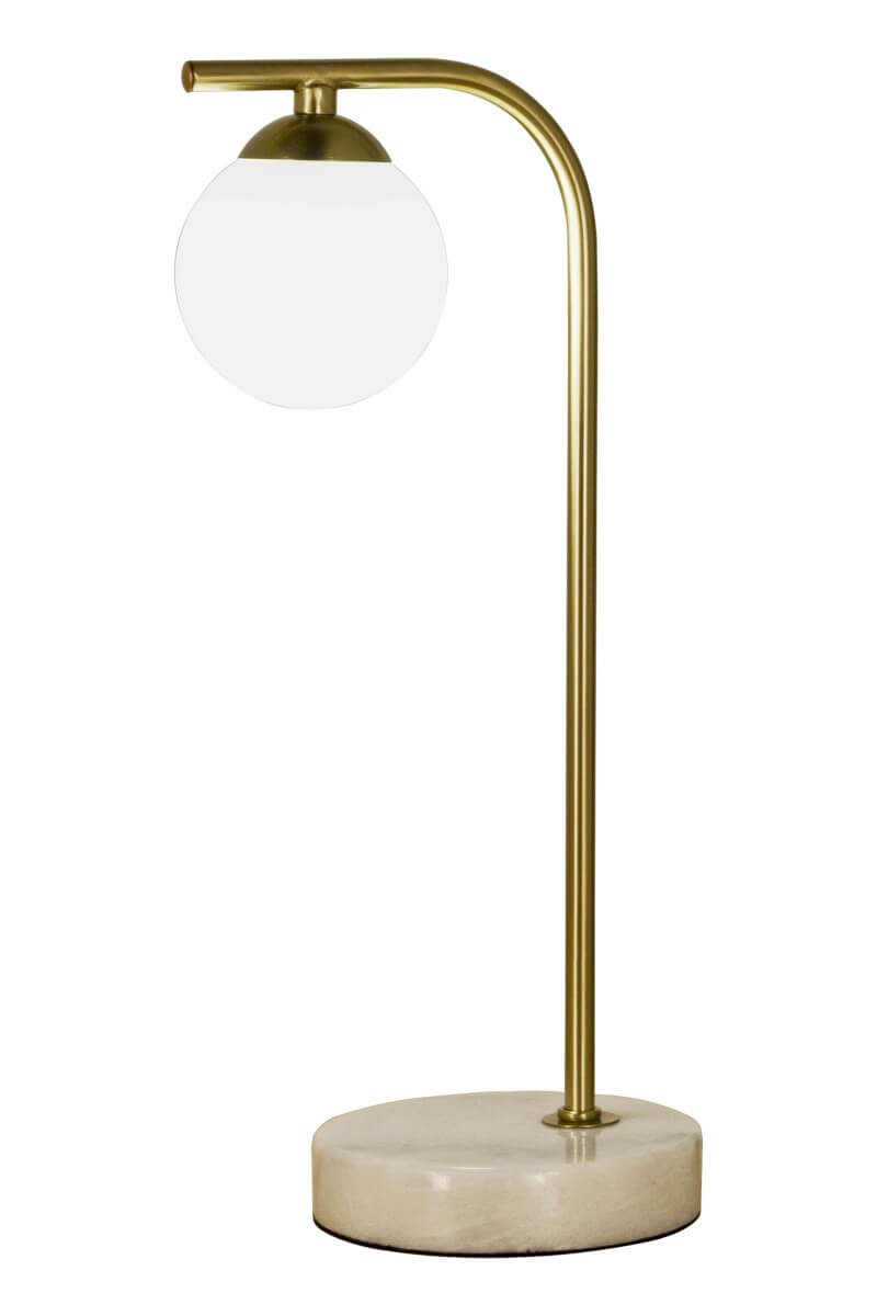 ORFEUS Bordslampa Dimbar 36cm Matt Mässing