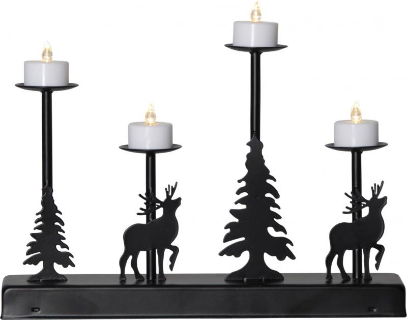 Walder Ljusstake Svart