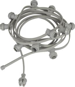 BRIGHT LIGHT Ljusslinga 720cm Ljusgrå