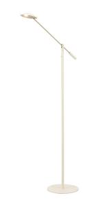 CADIZ Golvlampa Dimbar 130cm Vit/Stål