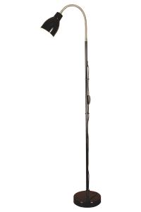 SAREK Golvlampa E27 136cm Svart