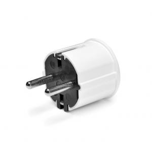 VÄGGKONTAKT Vinklad EUR1 Vit