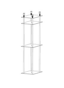 LUTON Markfäste 220 Svart