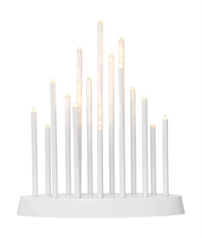 TRIX Ljusstake 29cm Vit