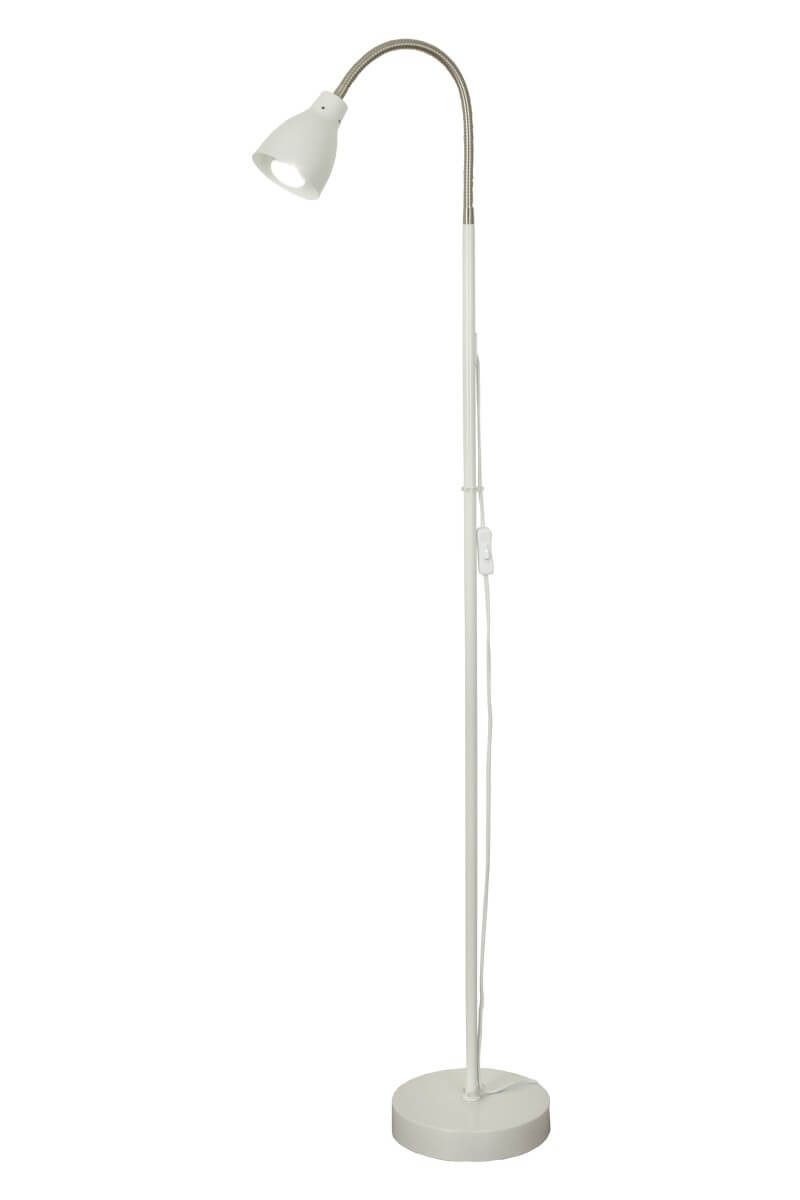 SAREK Golvlampa E14 136cm Vit
