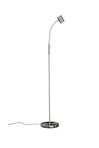 HUGIN Golvlampa 135cm Borstad Stål