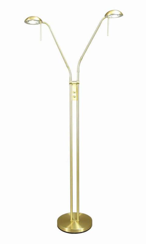 NARVIK-DUO Golvlampa Mässing