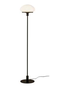 NEW AUGUST Golvlampa 140cm Svart/Opalvit
