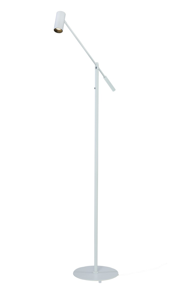 CONCORD Golvlampa Dimbar 130cm Vit