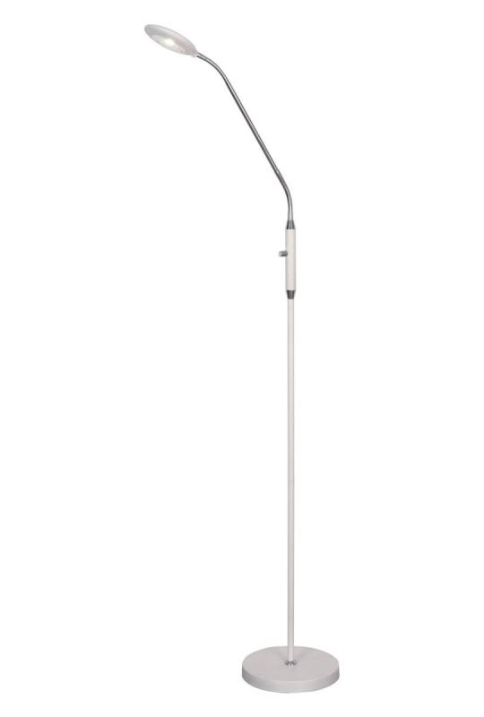 MOTO Golvlampa Dimbar 140cm Vit/Krom