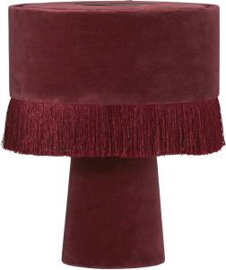 ALEXIS Bordslampa 31cm Vinröd