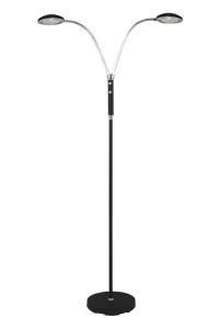 HERO Golvlampadubbel Svart