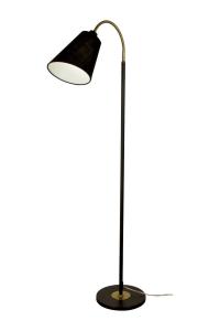 LJUSDAL Golvlampa 1L 140cm Svart/Matt Mässing