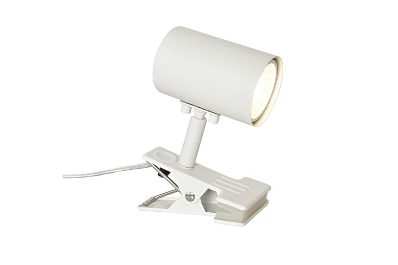 Hugin Klämlampa 15,5cm Vit