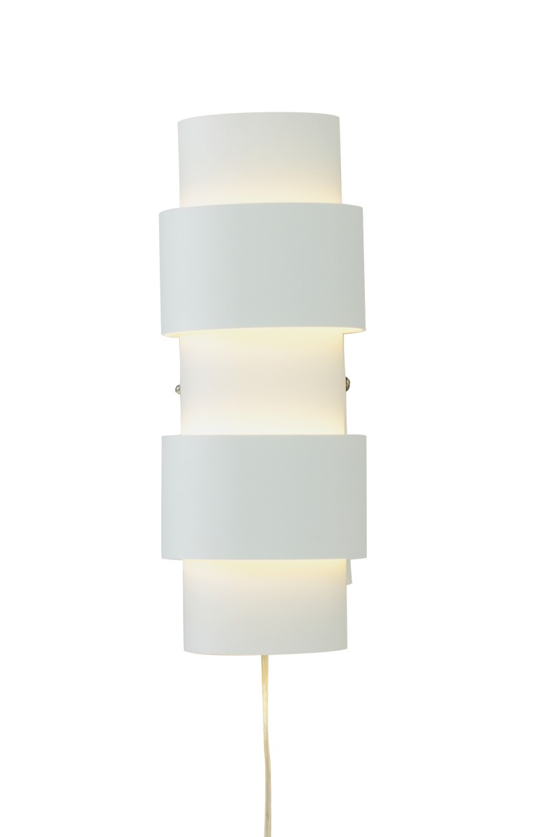 LORENA Vägglampa 13cm Vit