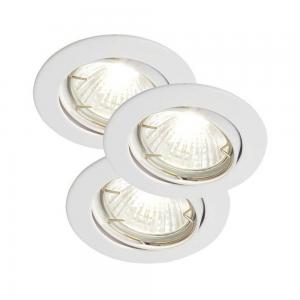 Recess 3-pack Inbyggnadsspot Vit