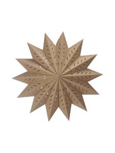 ALFA Julstjärna 60cm Brun