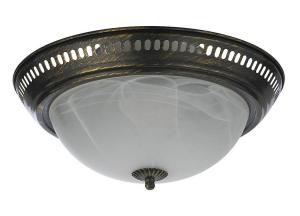 PLAFOND 34cm Svart/Guld