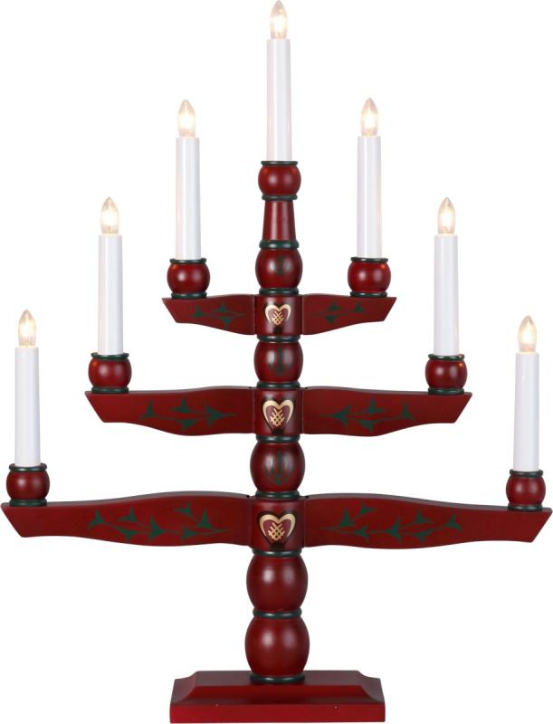 Tradition Ljusstake Röd