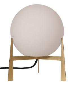 MILLA Bordslampa 28cm Guld/Opalvit