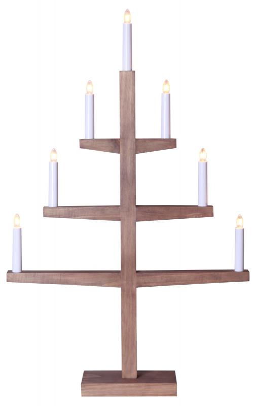 Tripp Ljusstake 7L 77cm Brun