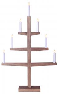 Tripp Ljusstake 7L 77cm Brun