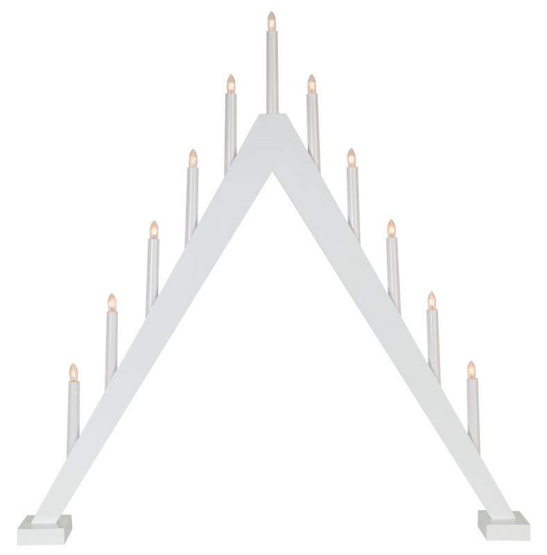 Trill Ljusstake 11L 79cm Vit