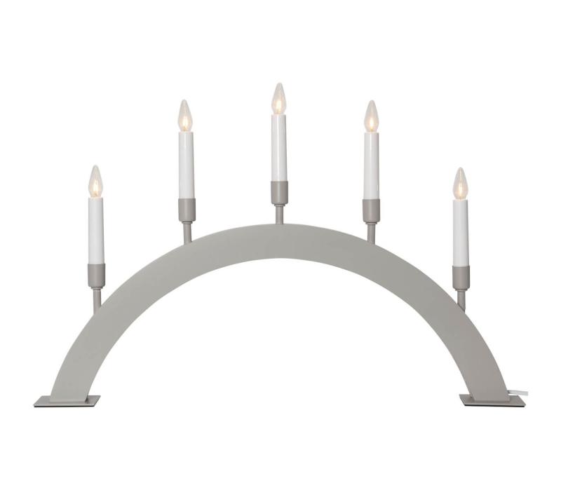 VIND Ljusstake 5L 57cm Beige