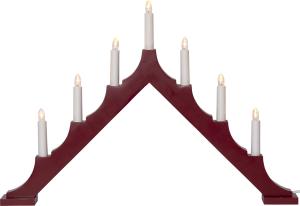 ALMA Ljusstake 40CM Röd