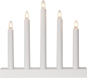 INEZ Ljusstake 24cm Vit