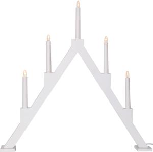 TORPA Träljusstake 57,5cm Vit