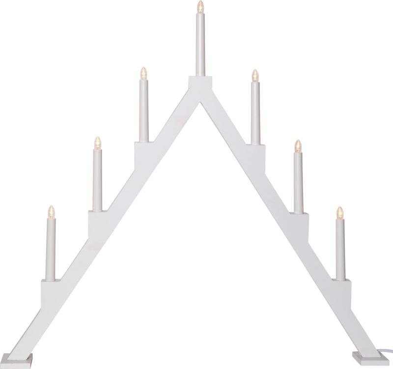TORPA Ljusstake Vit 71cm