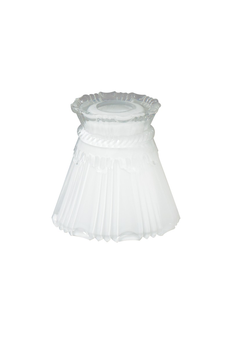 ESTELLE Glasskärm 15,5cm Opalvitt glas