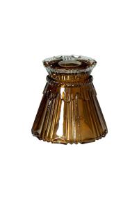 ESTELLE Glasskärm 15,5cm Brunt glas