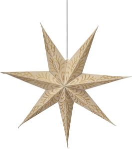 CELESTE Julstjärna 60cm Gyllene Sand
