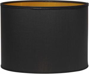SARA METALLINSIDA Lampskärm 25cm Svart/Guld
