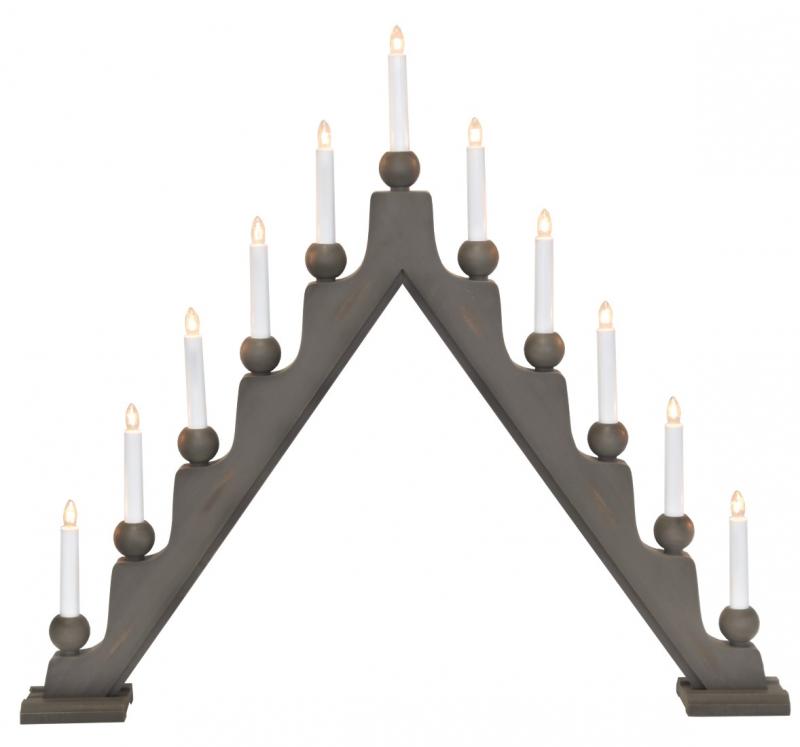 Stellan Ljusstake Grå