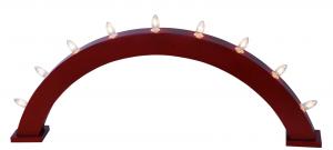 Trull Ljusstake 9L Röd