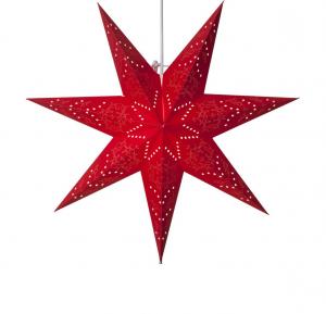 SENSY Pappersstjärna 51cm Röd