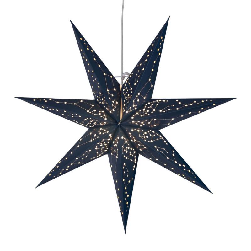 GALAXY Pappersstjärna 60cm Blå