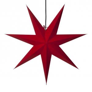ROZEN Pappersstjärna 100cm Röd