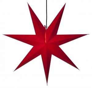 ROZEN Pappersstjärna 140cm Röd