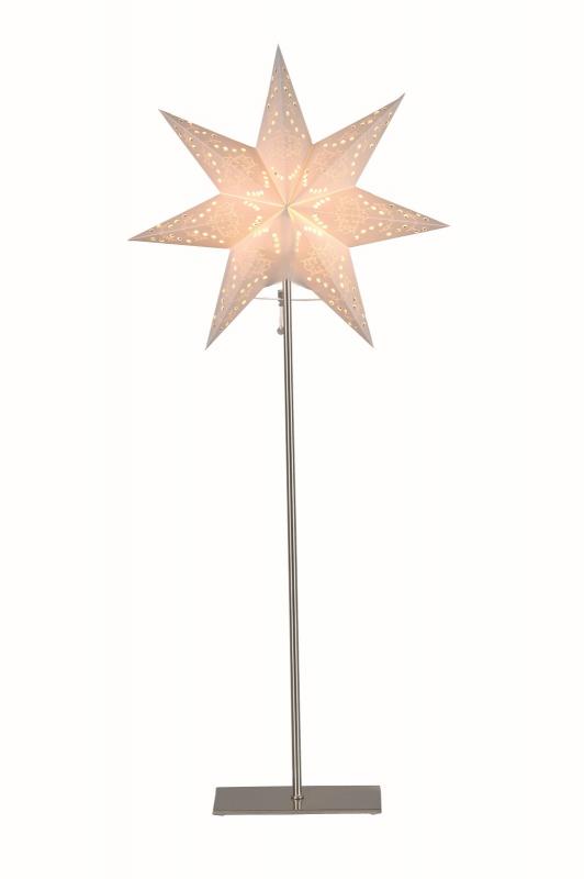 Sensy Stjärna på fot 83cm Vit