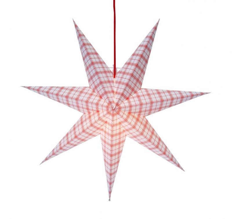 LISA Pappersstjärna 54cm Vit