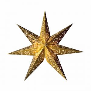 Antique Pappersstjärna 48cm Guld