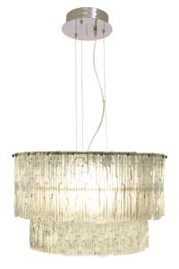 ABELONE Taklampa 47cm Krom/Klar